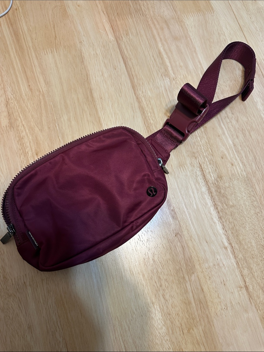 lululemon athletica Maroon Crossbody Belt Bag